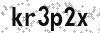 Security Code - Visually impaired may click to show text version of code in new window