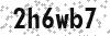 Security Code - Visually impaired may click to show text version of code in new window