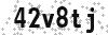 Security Code - Visually impaired may click to show text version of code in new window