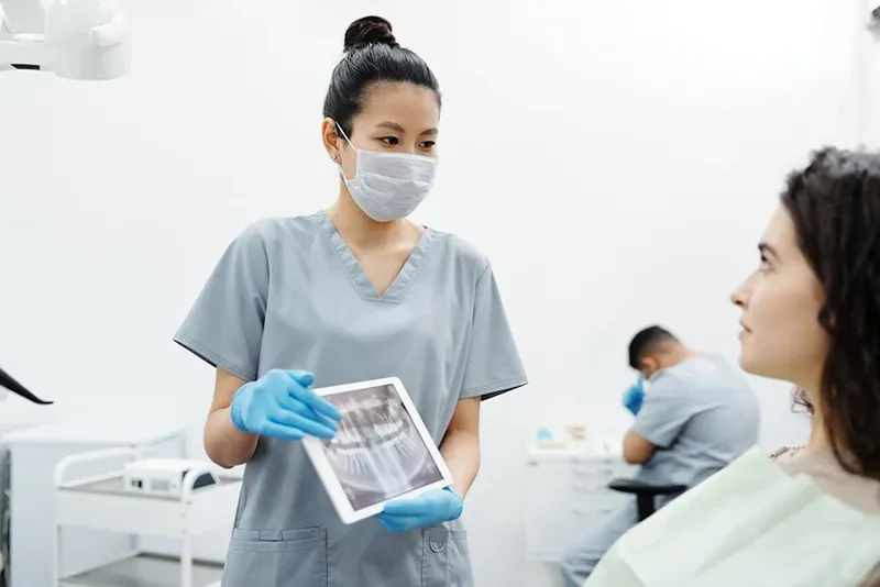 WPD Dental Group team in a meeting